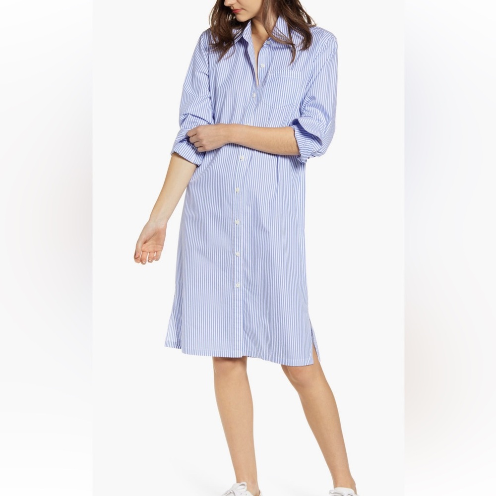 Alex Mill Stripe Midi Shirtdress